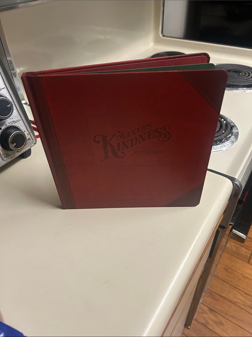 Santa's Kindness Journal - Red Hardcover Notebook